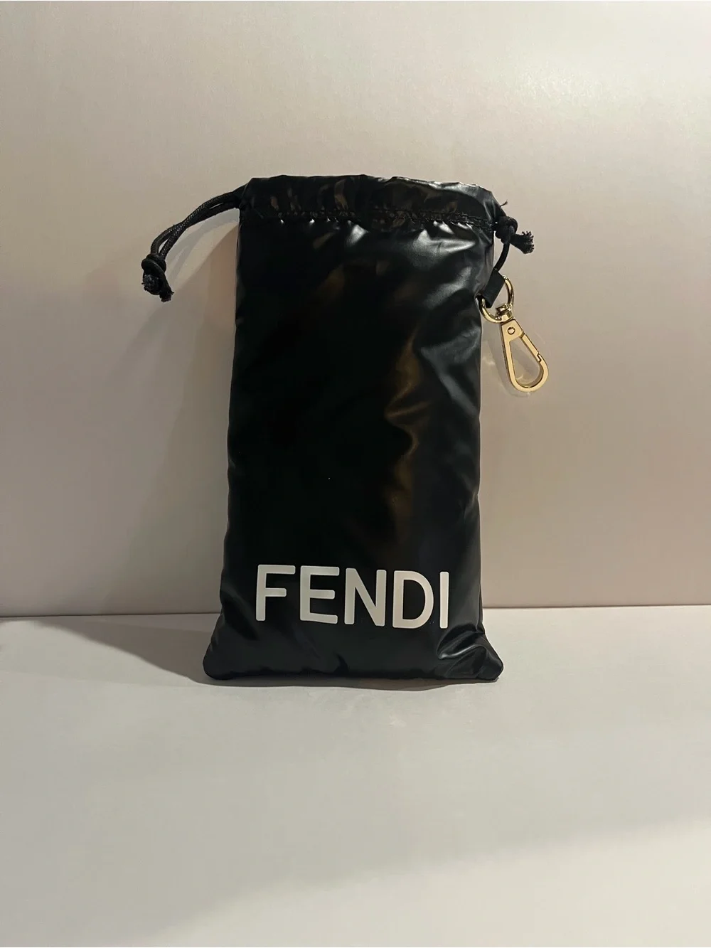 Authentic Fendi Baguette Butterfly Sunglasses Black/Gray Gradient w/ Pouch & Rec